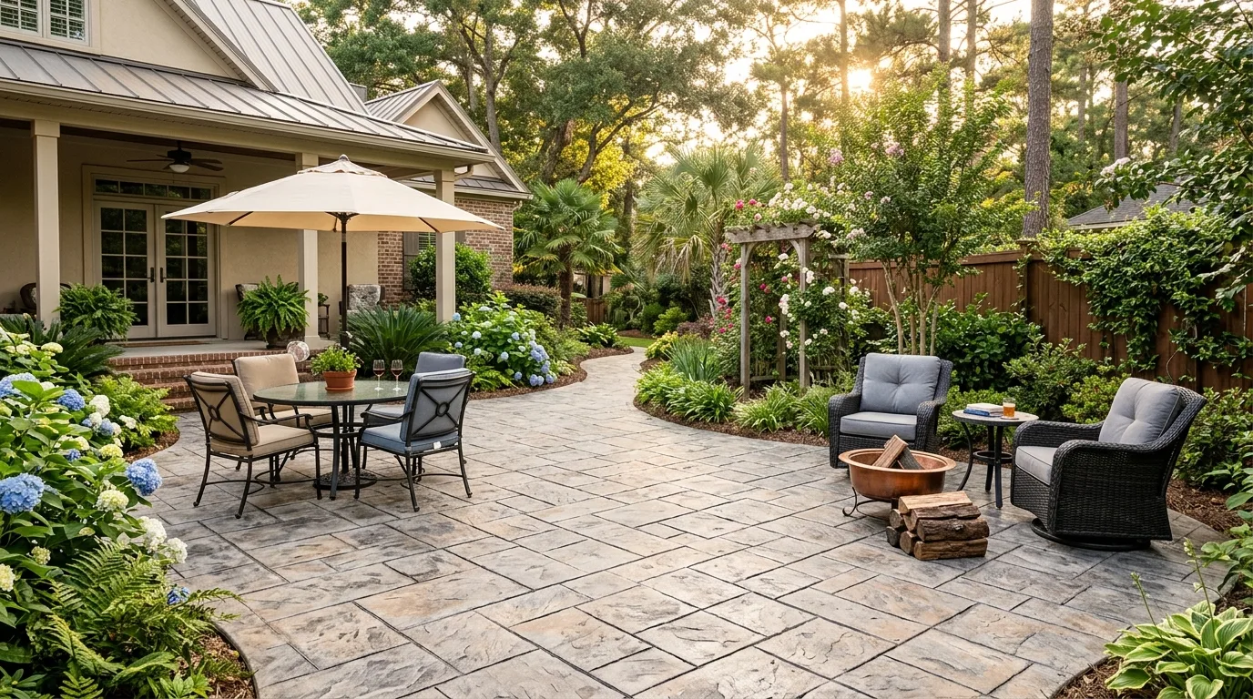 Stamped Concrete Patios in Roswell, GA: Patterns, Pricing & Pro Tips